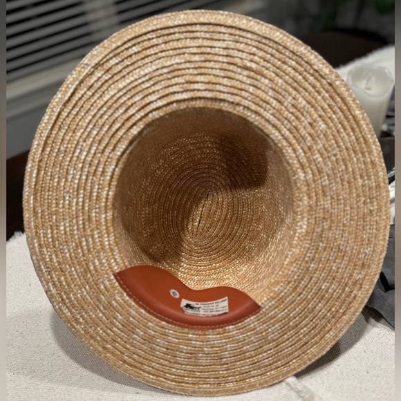 ✨AUTHENTIC✨AMISH STRAW ORIGINAL STYLE MEN’s XL HAT✨EUC✨w/ BLACK Band - Picture 8 of 8